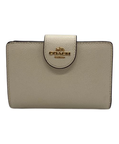 COACH（コーチ）COACH (コーチ) 財布 アイボリーの古着・服飾アイテム