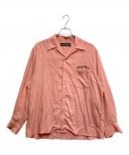 WACKO MARIAワコマリア）の古着「50'S SHIRT L/S ( TYPE-3 )」｜ピンク