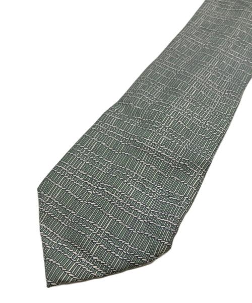 HERMES（エルメス）HERMES (エルメス) シルクネクタイ 黄緑 サイズ:不明の古着・服飾アイテム