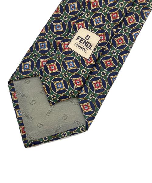 FENDI（フェンディ）FENDI (フェンディ) シルクネクタイ マルチカラー サイズ:不明の古着・服飾アイテム