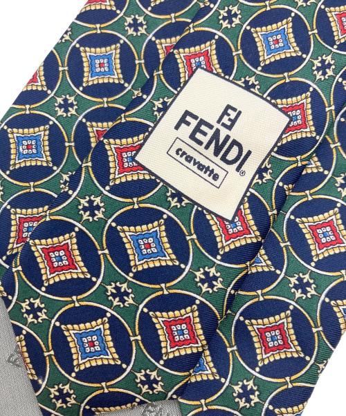 FENDI（フェンディ）FENDI (フェンディ) シルクネクタイ マルチカラー サイズ:不明の古着・服飾アイテム