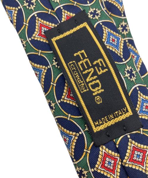 FENDI（フェンディ）FENDI (フェンディ) シルクネクタイ マルチカラー サイズ:不明の古着・服飾アイテム