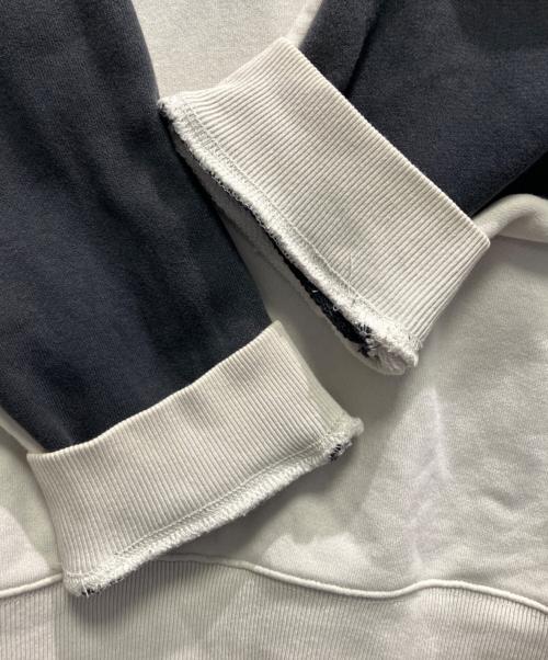 KAPITAL（キャピタル）KAPITAL (キャピタル) 21AW 2TONE BIGスウェット ベージュ サイズ:FREEの古着・服飾アイテム