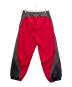 Supreme (シュプリーム) トラックパンツ ブラック×レッド サイズ:M：23000円