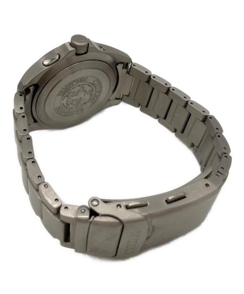 CITIZEN（シチズン）CITIZEN (シチズン) プロマスター グリーン×シルバーの古着・服飾アイテム
