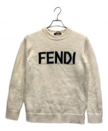 FENDI（フェンディ）の古着「厚手ニット」｜ベージュ