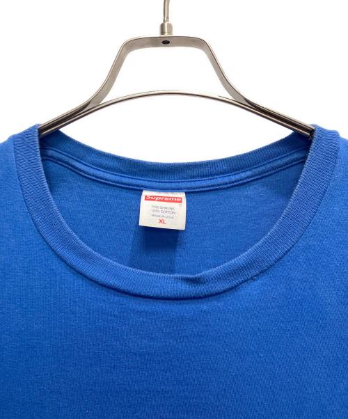 SUPREME（シュプリーム）Supreme (シュプリーム) 半袖カットソー ブルー サイズ:XLの古着・服飾アイテム