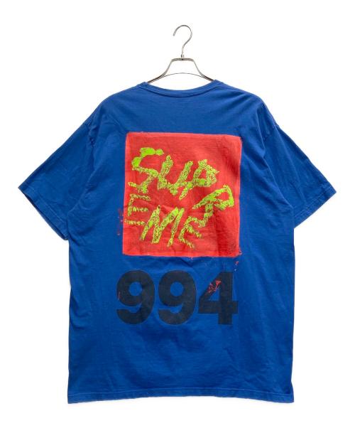 SUPREME（シュプリーム）Supreme (シュプリーム) 半袖カットソー ブルー サイズ:XLの古着・服飾アイテム