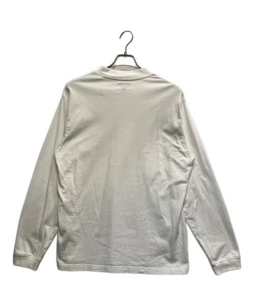 SUPREME（シュプリーム）Supreme (シュプリーム) 長袖カットソー ホワイト サイズ:Sの古着・服飾アイテム