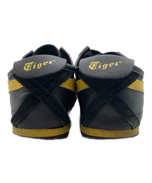 Onitsuka Tiger（オニツカタイガー）Onitsuka Tiger (オニツカタイガー) ローカットスニーカー ブラック×イエロー サイズ:27の古着・服飾アイテム