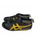 Onitsuka Tiger (オニツカタイガー) ローカットスニーカー ブラック×イエロー サイズ:27：7000円