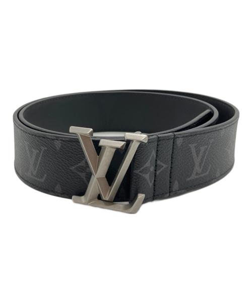 LOUIS VUITTON（ルイ ヴィトン）LOUIS VUITTON (ルイ ヴィトン) LVピラミッド サンチュール ベルト ブラックの古着・服飾アイテム