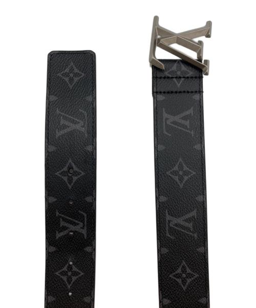 LOUIS VUITTON（ルイ ヴィトン）LOUIS VUITTON (ルイ ヴィトン) LVピラミッド サンチュール ベルト ブラックの古着・服飾アイテム