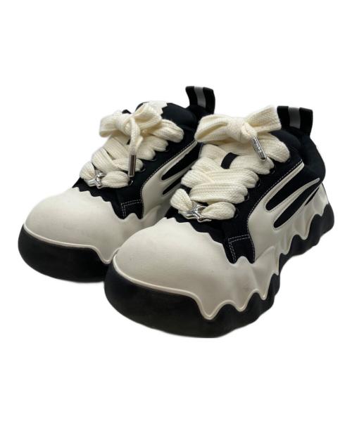 RHIME（ライム）RHIME (ライム) スニーカー ホワイト サイズ:28の古着・服飾アイテム