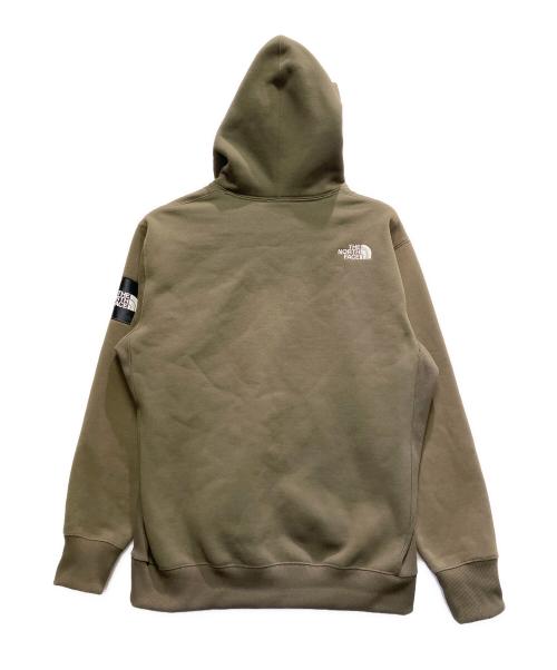 THE NORTH FACE（ザ ノース フェイス）THE NORTH FACE (ザ ノース フェイス) Square Logo Hoodie オリーブ サイズ:Sの古着・服飾アイテム
