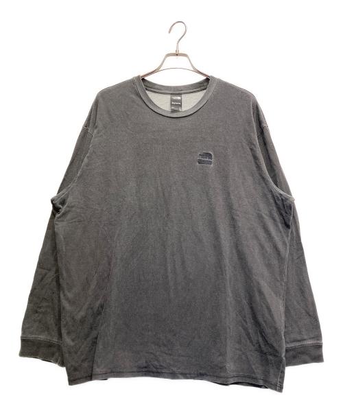 THE NORTH FACE（ザ ノース フェイス）THE NORTH FACE (ザ ノース フェイス) SUPREME (シュプリーム) スウェット グレー サイズ:XXLの古着・服飾アイテム