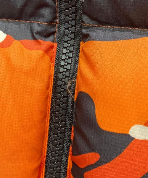 THE NORTH FACE（ザ ノース フェイス）THE NORTH FACE (ザ ノース フェイス) Novelty Nuptse Jacket オレンジ サイズ:Sの古着・服飾アイテム
