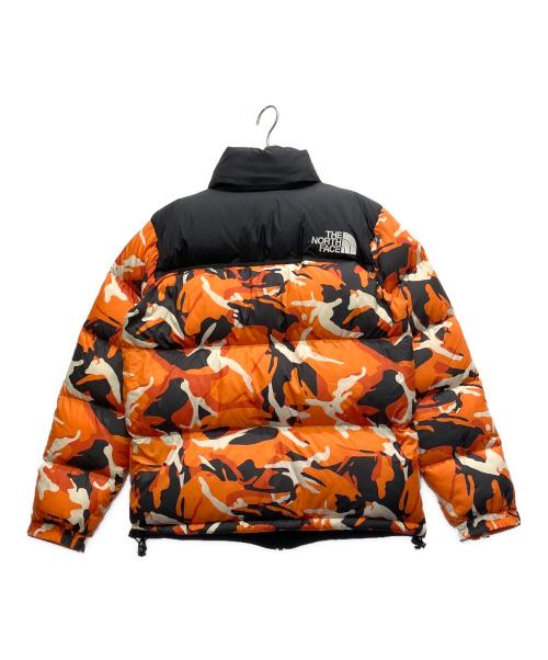 THE NORTH FACE（ザ ノース フェイス）THE NORTH FACE (ザ ノース フェイス) Novelty Nuptse Jacket オレンジ サイズ:Sの古着・服飾アイテム