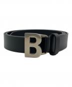 BALENCIAGAバレンシアガ）の古着「Bバックルベルト」｜ブラック