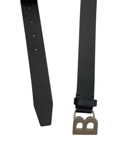 BALENCIAGA（バレンシアガ）BALENCIAGA (バレンシアガ) Bバックルベルト ブラックの古着・服飾アイテム