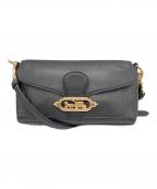 COACHコーチ）の古着「ショルダーバッグ」｜ブラック
