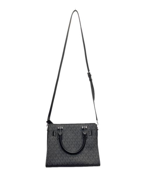 MICHAEL KORS（マイケルコース）MICHAEL KORS (マイケルコース) サッチェル スモール ブラックの古着・服飾アイテム