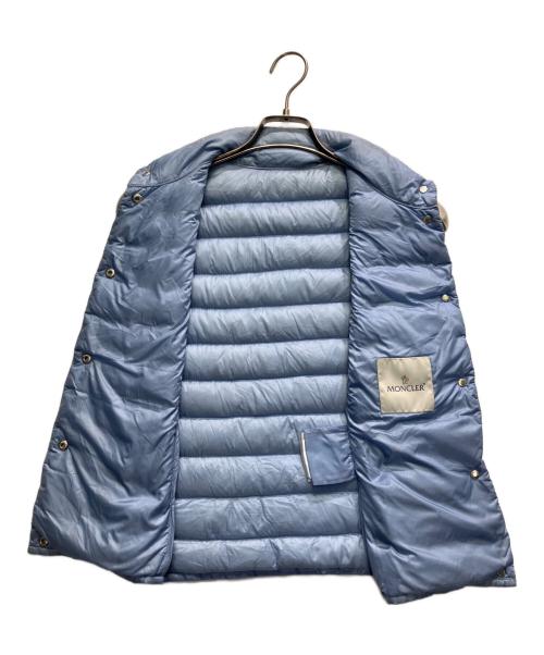 MONCLER（モンクレール）MONCLER (モンクレール) MONCLER　ダウンベスト スカイブルー サイズ:1の古着・服飾アイテム