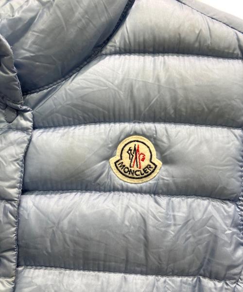 MONCLER（モンクレール）MONCLER (モンクレール) MONCLER　ダウンベスト スカイブルー サイズ:1の古着・服飾アイテム