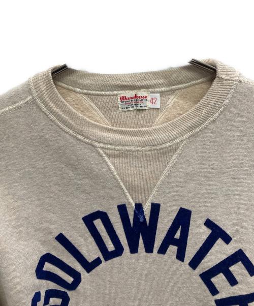 WAREHOUSE（ウエアハウス）WAREHOUSE (ウエアハウス) スウェット ベージュ サイズ:42の古着・服飾アイテム