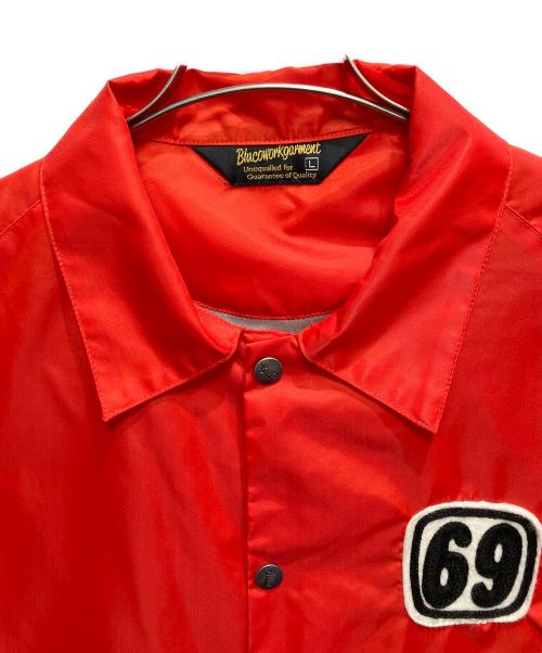 BLUCO WORK GARMENT（ブルコ ワーク ガーメント）BLUCO WORK GARMENT (ブルコ ワーク ガーメント) ジャケット レッド サイズ:Lの古着・服飾アイテム