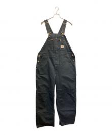 CarHartt（カーハート）の古着「ダックオーバーオール」｜ブラック