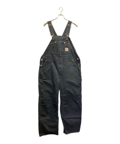 CarHartt（カーハート）CarHartt (カーハート) ダックオーバーオール ブラック サイズ:111cmの古着・服飾アイテム