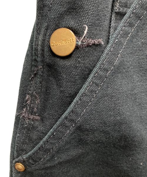 CarHartt（カーハート）CarHartt (カーハート) ダックオーバーオール ブラック サイズ:111cmの古着・服飾アイテム