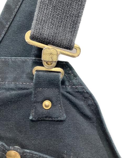 CarHartt（カーハート）CarHartt (カーハート) ダックオーバーオール ブラック サイズ:111cmの古着・服飾アイテム