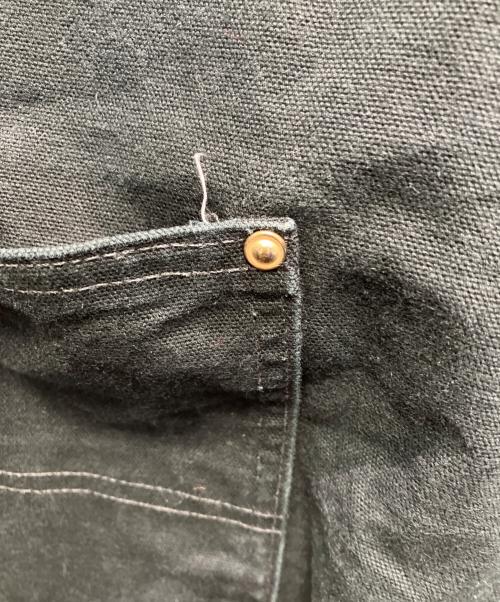 CarHartt（カーハート）CarHartt (カーハート) ダックオーバーオール ブラック サイズ:111cmの古着・服飾アイテム