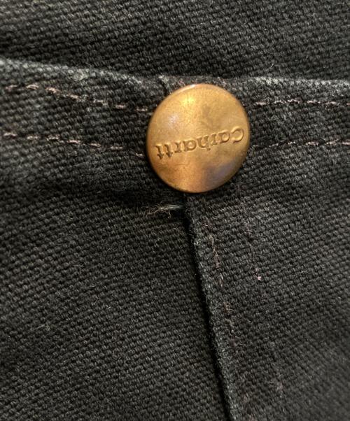 CarHartt（カーハート）CarHartt (カーハート) ダックオーバーオール ブラック サイズ:111cmの古着・服飾アイテム