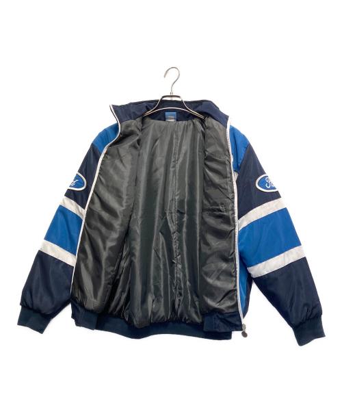 FORD RACING（フォードレーシング）FORD RACING (フォードレーシング) レーシングジャケット ブルー サイズ:Mの古着・服飾アイテム