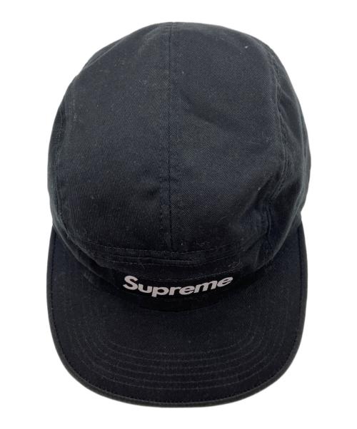 SUPREME（シュプリーム）SUPREME (シュプリーム) キャップ ブラックの古着・服飾アイテム