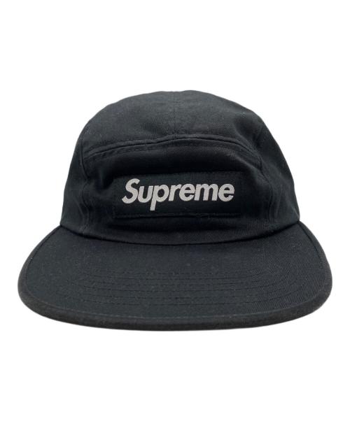 SUPREME（シュプリーム）SUPREME (シュプリーム) キャップ ブラックの古着・服飾アイテム