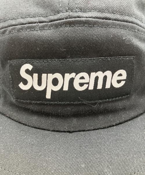 SUPREME（シュプリーム）SUPREME (シュプリーム) キャップ ブラックの古着・服飾アイテム