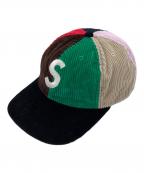 SUPREMEシュプリーム）の古着「corduroy s logo 6 panel cap」｜マルチカラー