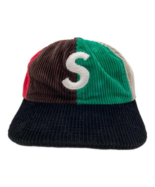 SUPREME（シュプリーム）SUPREME (シュプリーム) corduroy s logo 6 panel cap マルチカラーの古着・服飾アイテム