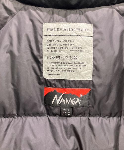 NANGA（ナンガ）NANGA (ナンガ) AURORA DOWN JKT ブラック サイズ:Lの古着・服飾アイテム