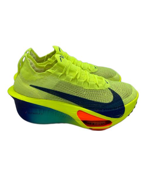 NIKE（ナイキ）NIKE (ナイキ) AIR ZOOM ALPHAFLY NEXT% 3 イエロー サイズ:27の古着・服飾アイテム