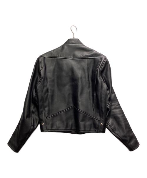 HARLEY-DAVIDSON（ハーレーダビッドソン）HARLEY-DAVIDSON (ハーレーダビッドソン) シングルレザージャケット ブラック サイズ:Lの古着・服飾アイテム