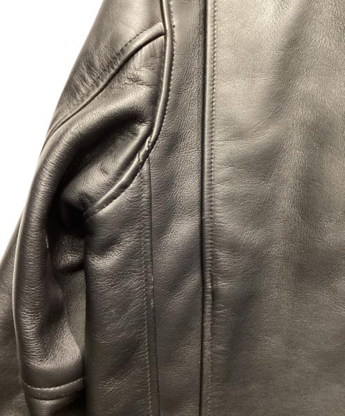 HARLEY-DAVIDSON（ハーレーダビッドソン）HARLEY-DAVIDSON (ハーレーダビッドソン) シングルレザージャケット ブラック サイズ:Lの古着・服飾アイテム