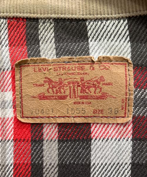 LEVI'S（リーバイス）LEVI'S (リーバイス) コーデュロイシャツ ベージュ サイズ:38の古着・服飾アイテム