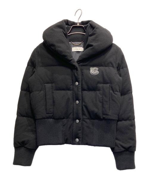 COACH（コーチ）COACH (コーチ) ダウンジャケット ブラック サイズ:4の古着・服飾アイテム