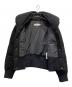 中古・古着 COACH (コーチ) ダウンジャケット ブラック サイズ:4：10000円