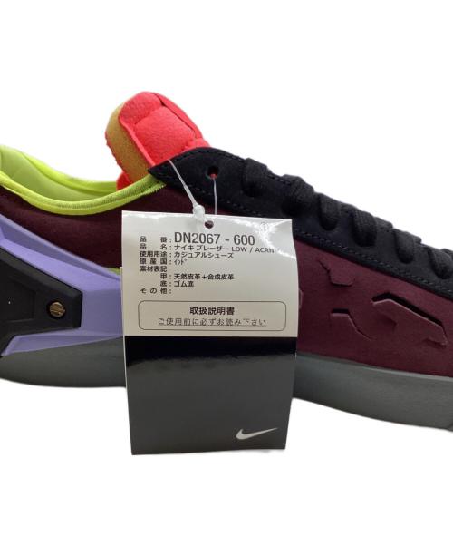 NIKE（ナイキ）NIKE (ナイキ) BLAZER LOW/ACRNM ブラウン サイズ:27の古着・服飾アイテム